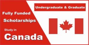 Fully Funded Scholarship for Undergraduate in Canada 2025
